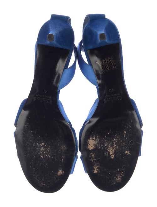 Chloé Suede Slingback Sandals