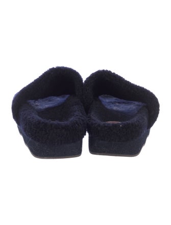 Chloé Shearling Slides