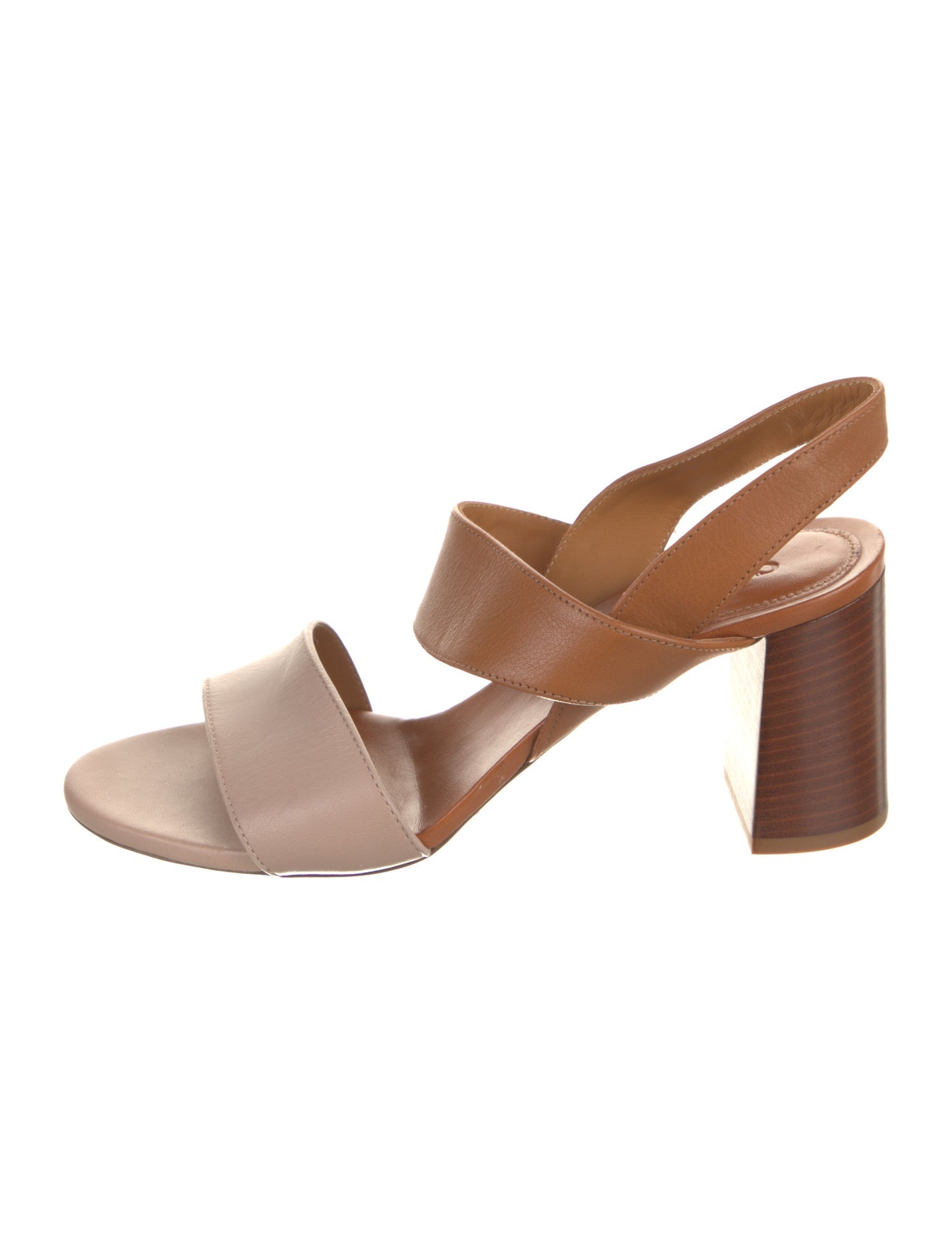 Chloé Leather Slingback Sandals