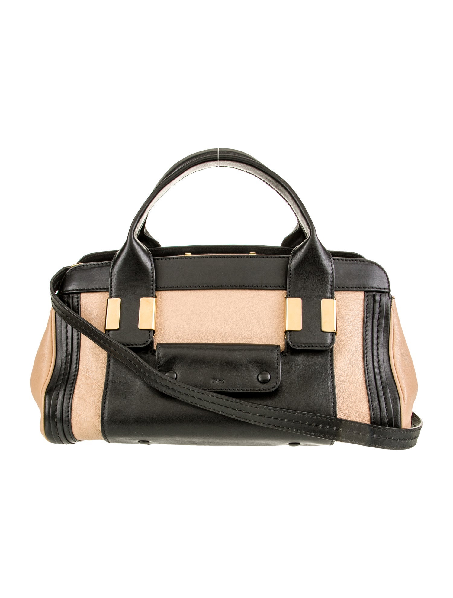 Chloé Leather Top Handle Bag