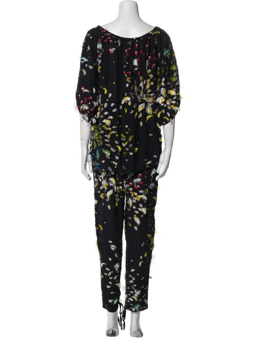 Chloé Silk Printed Pant Set