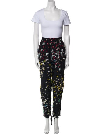 Chloé Silk Printed Pant Set