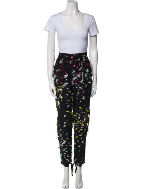 Chloé Silk Printed Pant Set