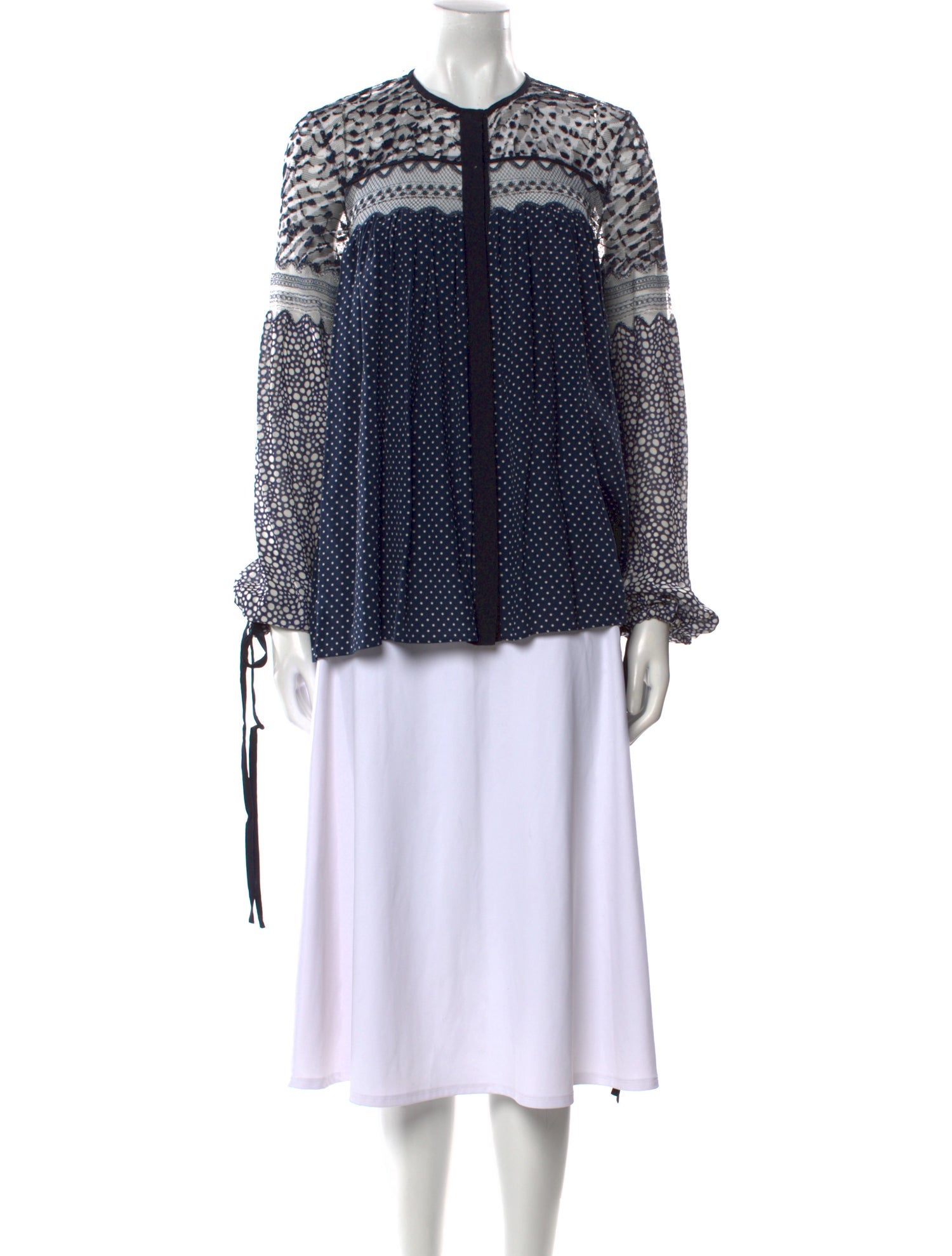 Chloé Silk Printed Blouse