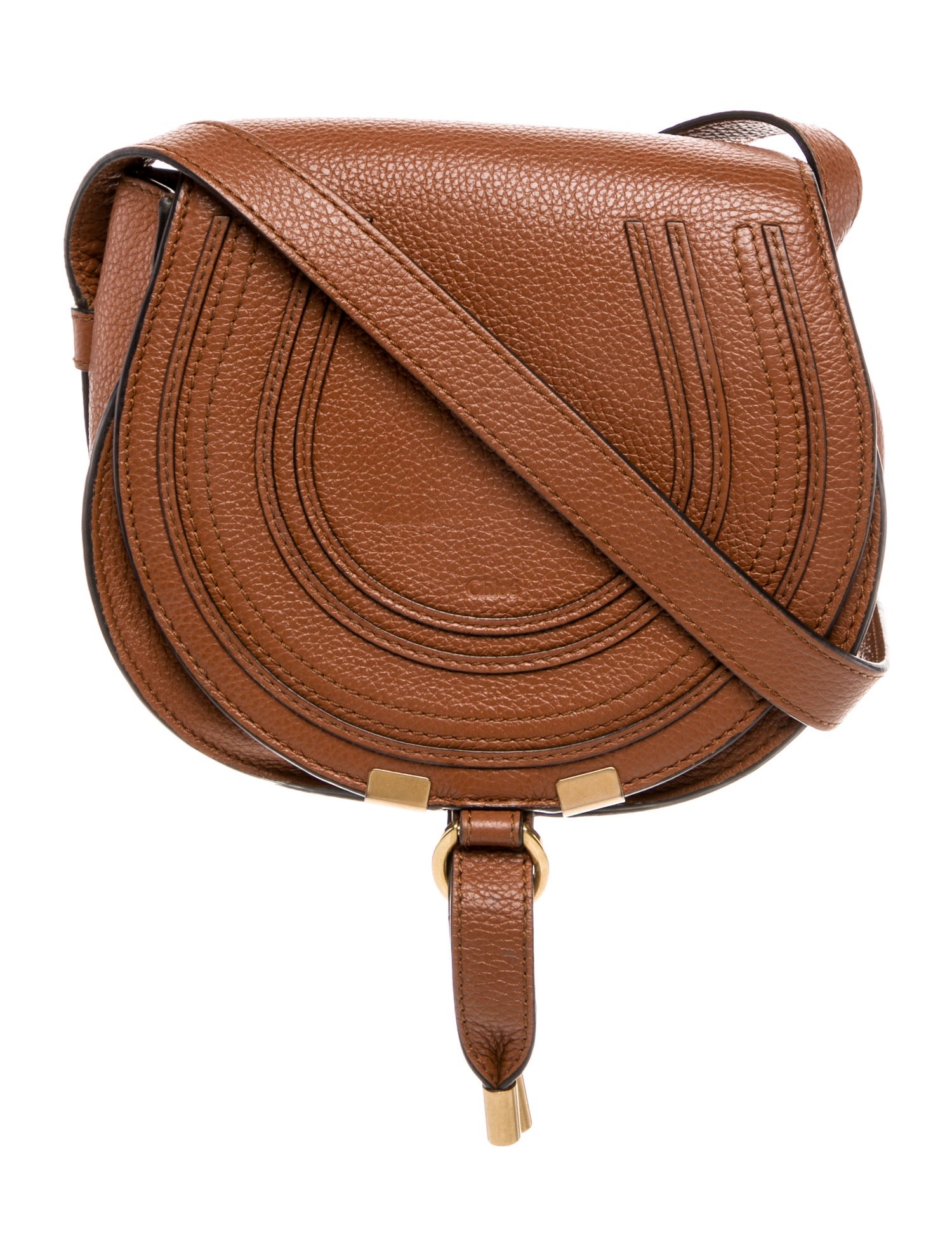 Chloé Leather Marcie Crossbody Small