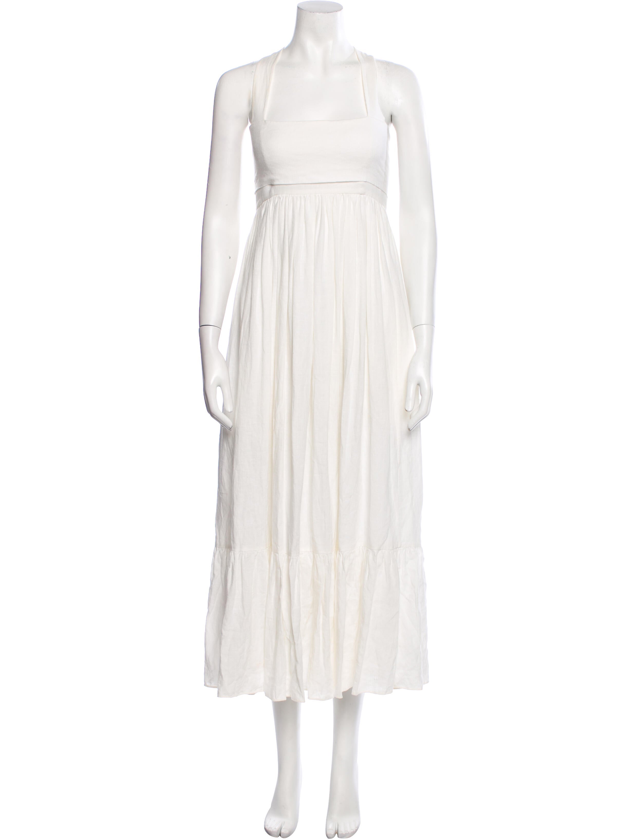 Chloé Linen Long Dress