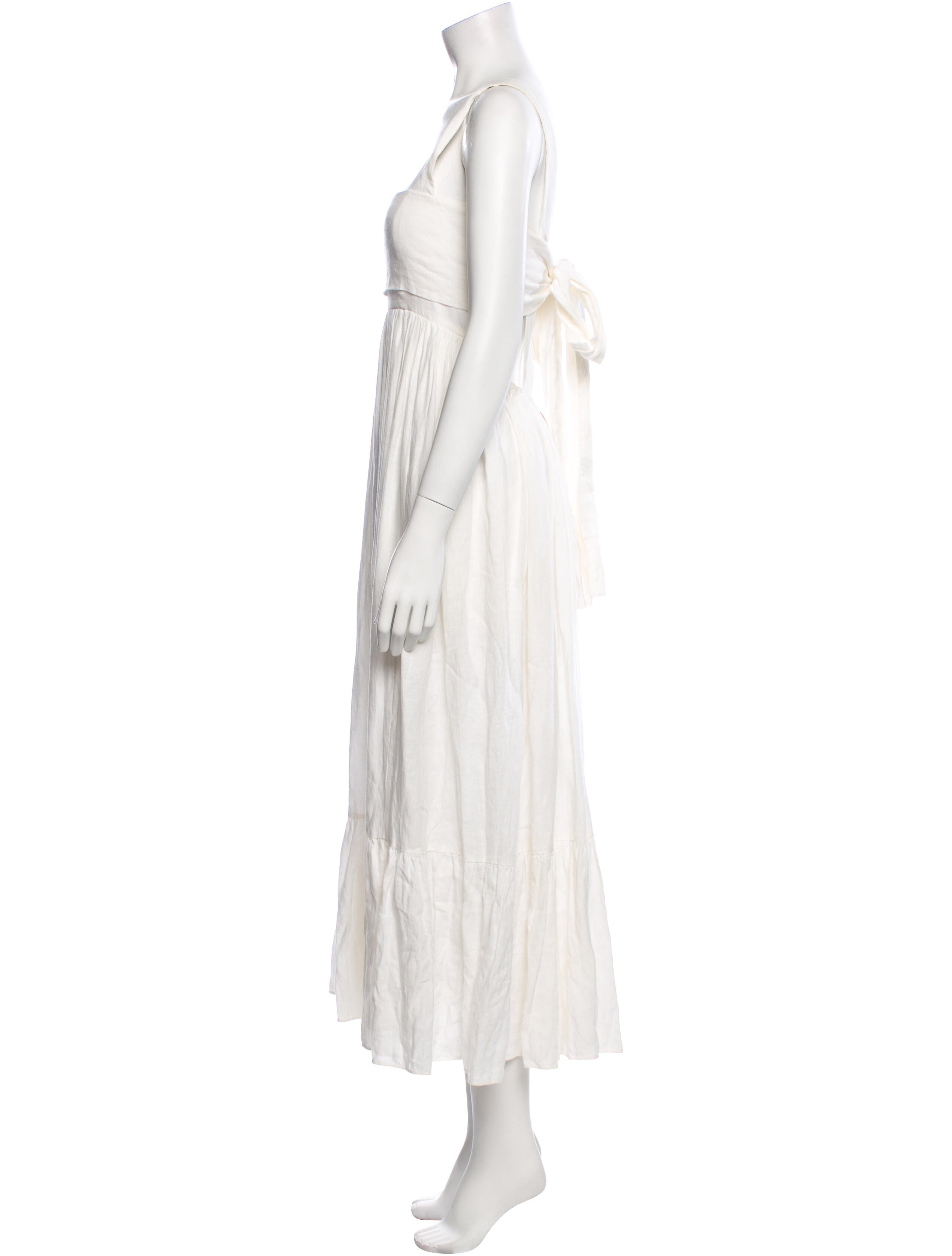 Chloé Linen Long Dress
