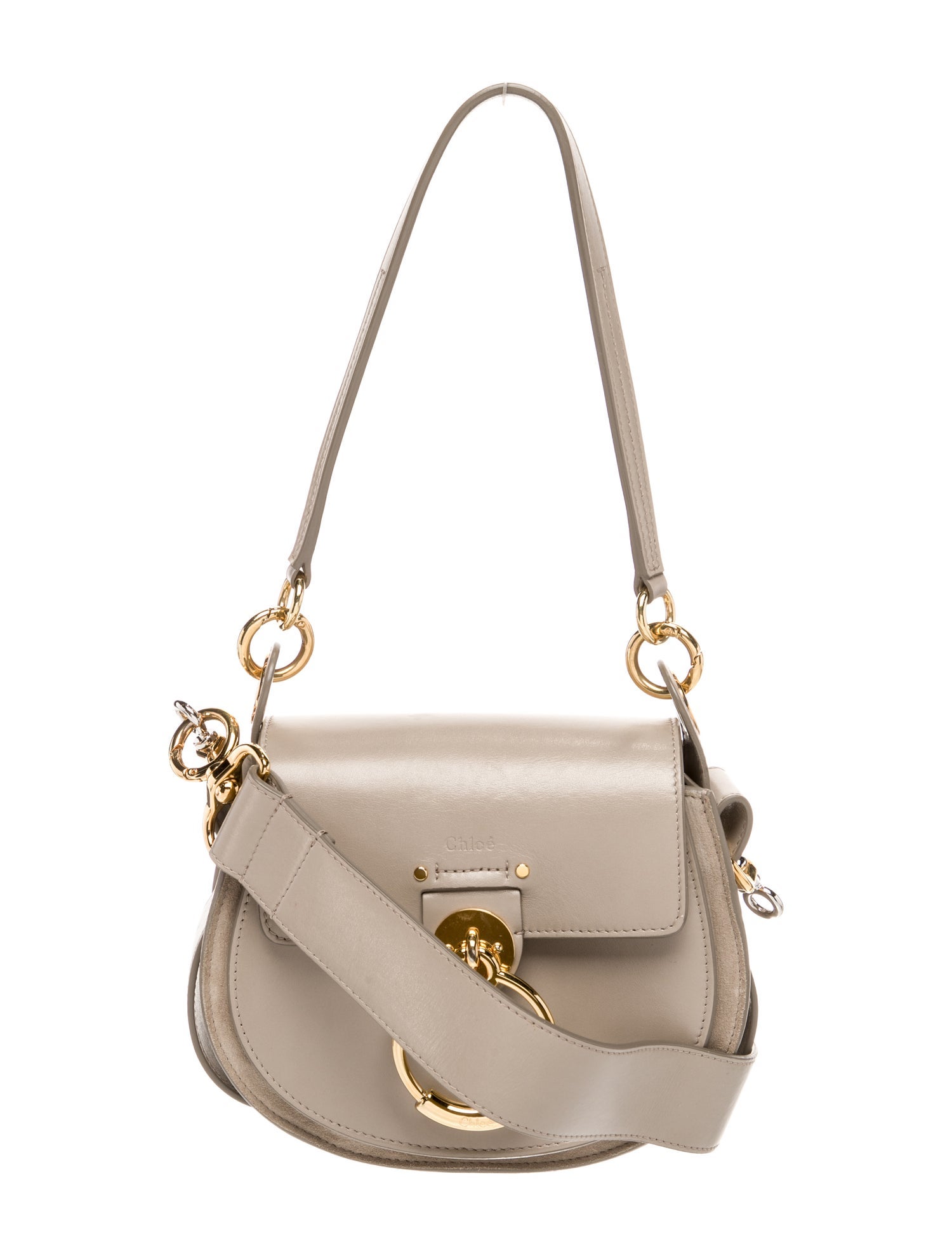 Chloé Leather Tess Saddle Bag