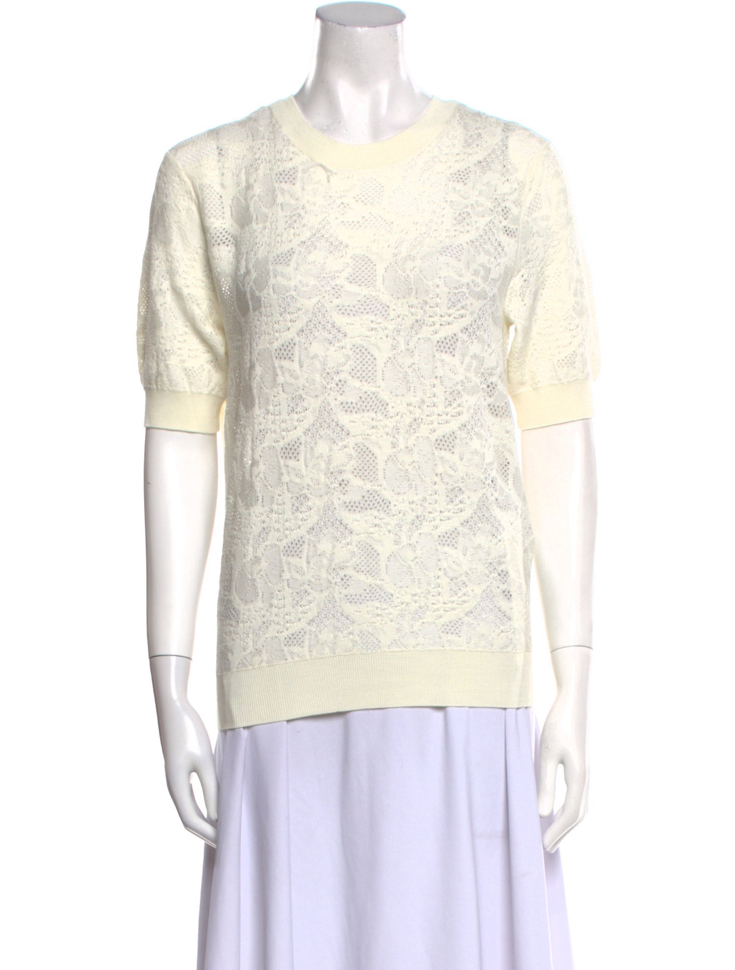 Chloé Wool Printed Sweater w/ Tags