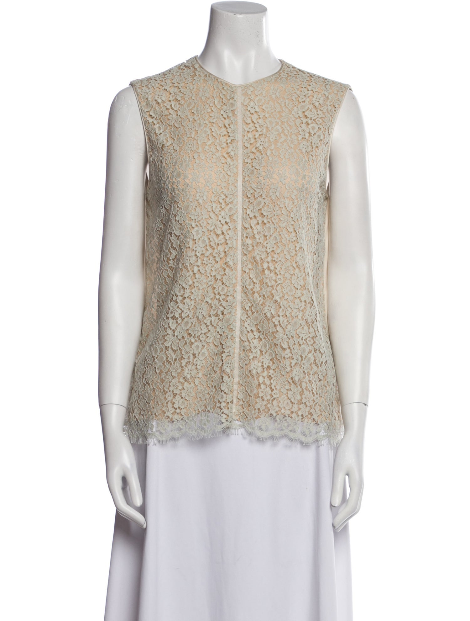 Chloé Lace Lace Pattern Top