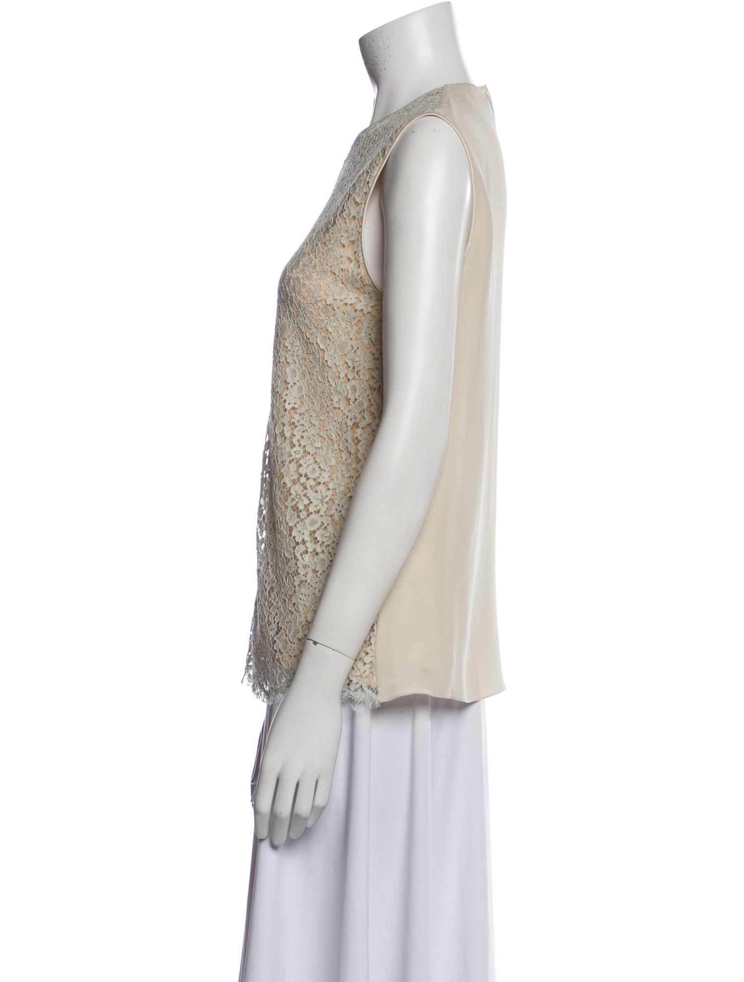 Chloé Lace Lace Pattern Top