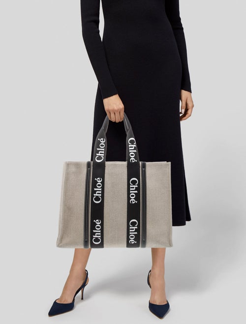 Chloé Canvas Tote Large