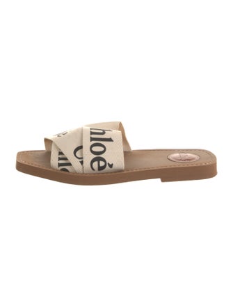 Chloé Canvas Printed Slides