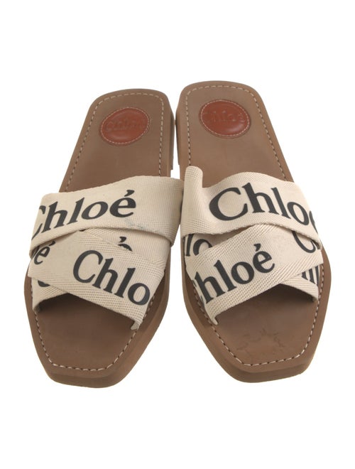 Chloé Canvas Printed Slides