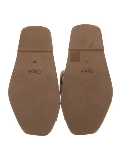 Chloé Canvas Printed Slides