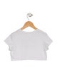 Chloé Short Sleeve Cropped Top