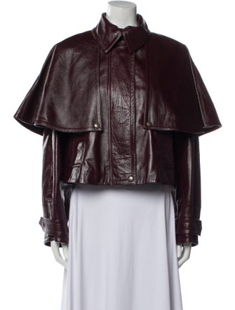Chloé Leather Biker Jacket