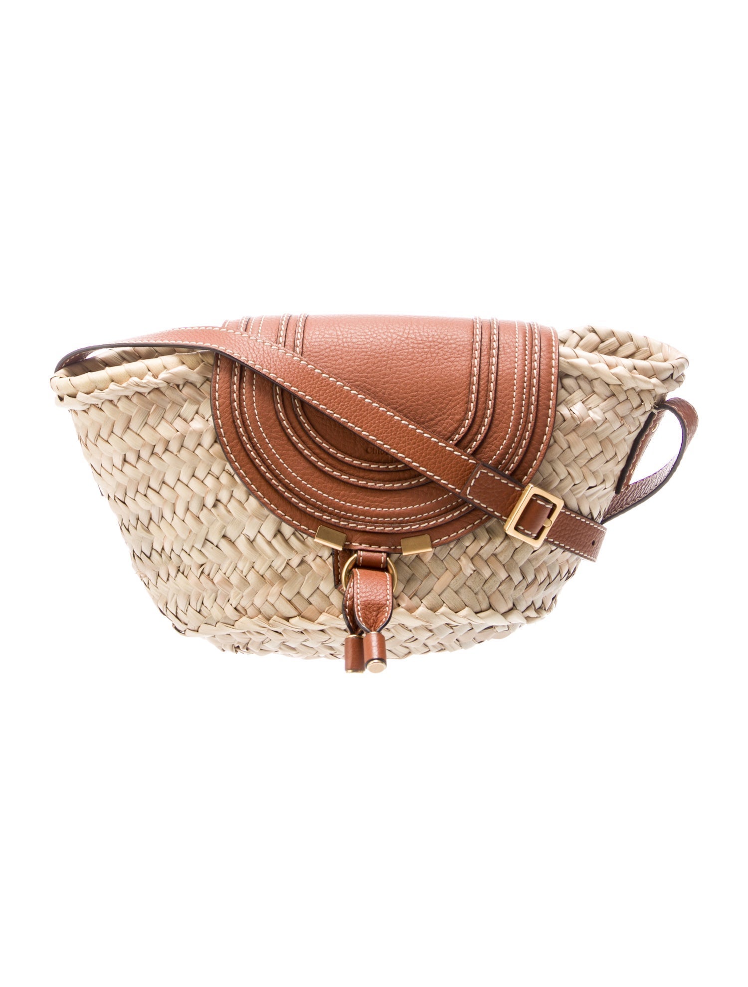 Chloé Raffia Crossbody Bag