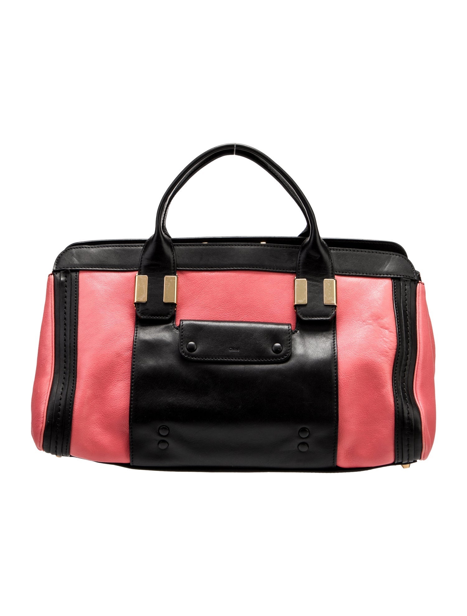 Chloé Leather Top Handle Bag