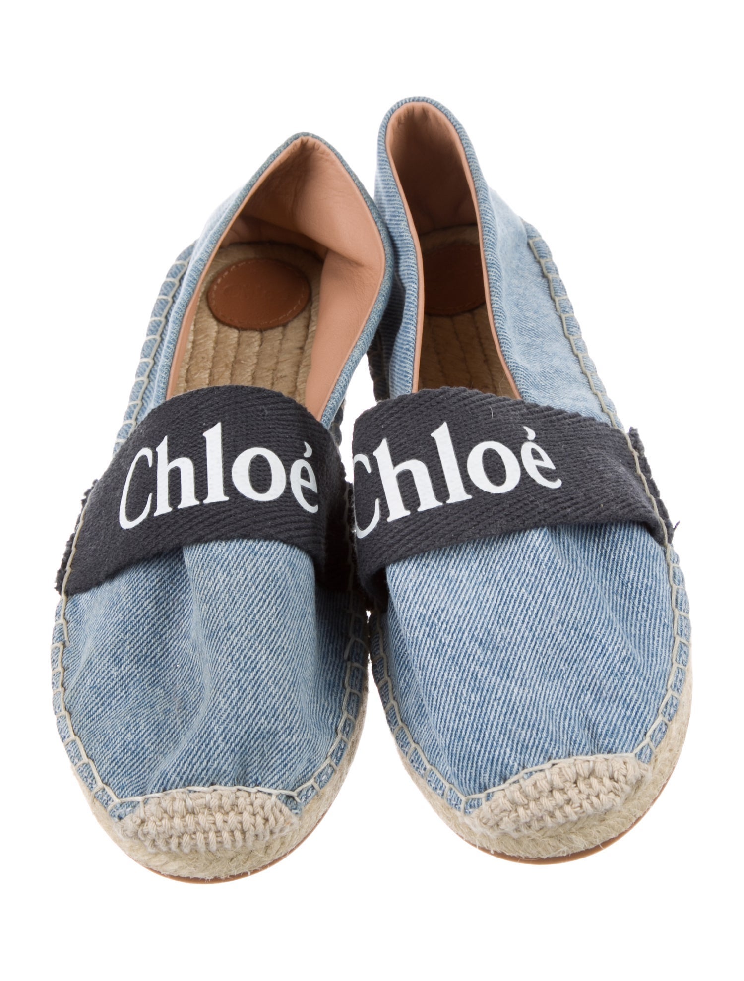 Chloé Graphic Print Flat Espadrilles