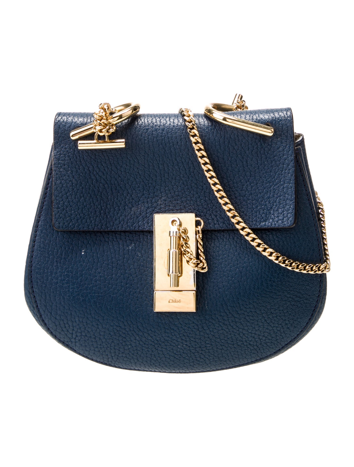 Chloé Leather Drew Small