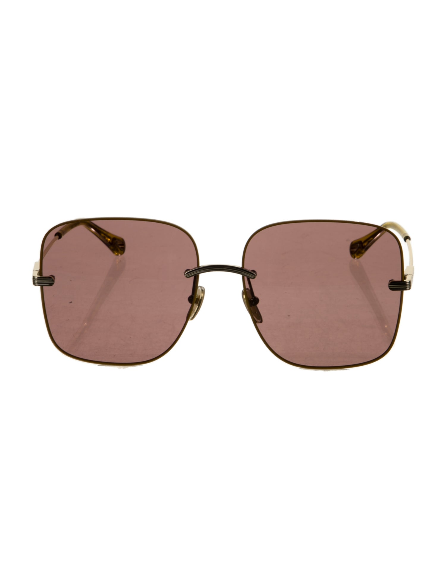 Chloé Square Tinted Sunglasses