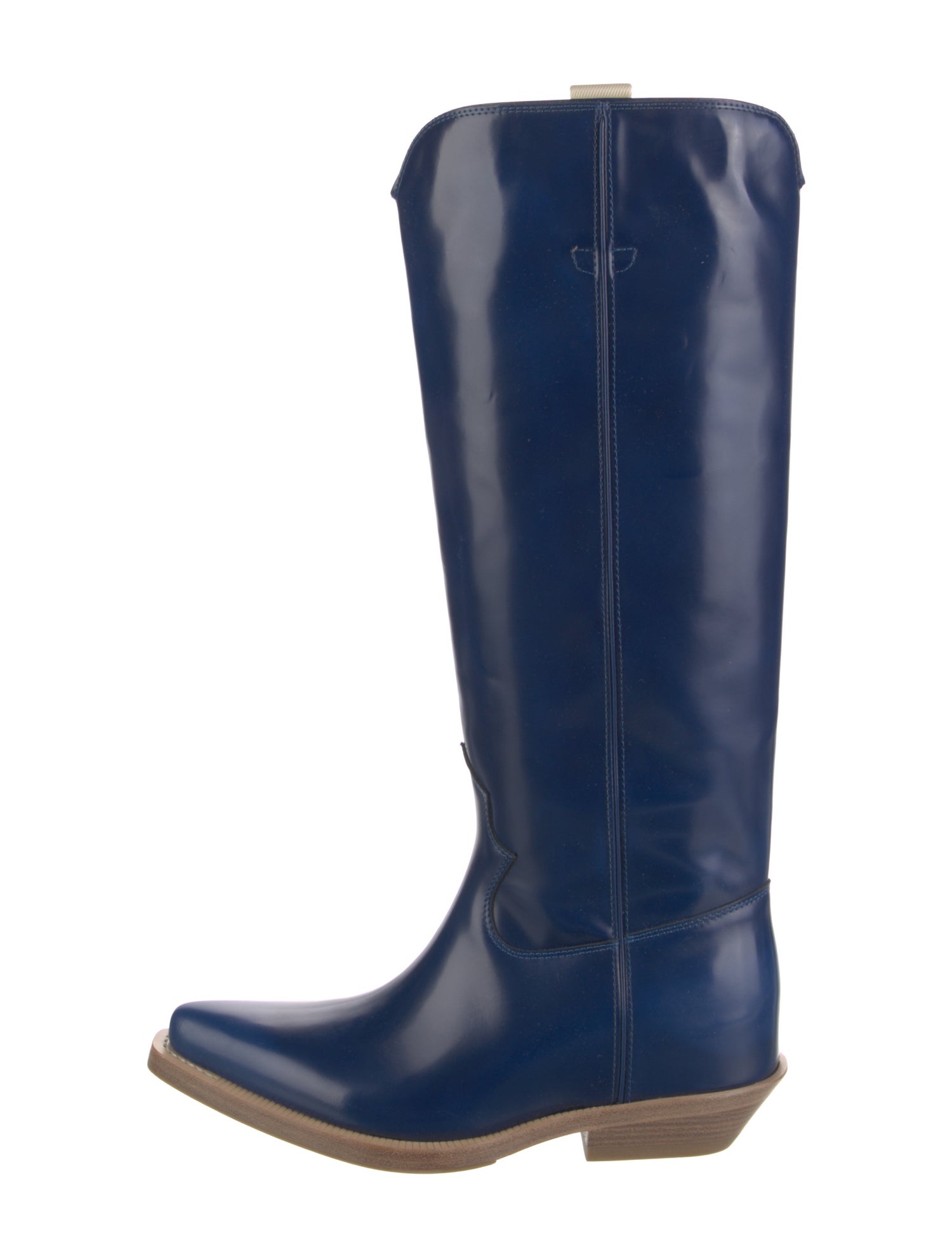 Chloé Leather Western Boots