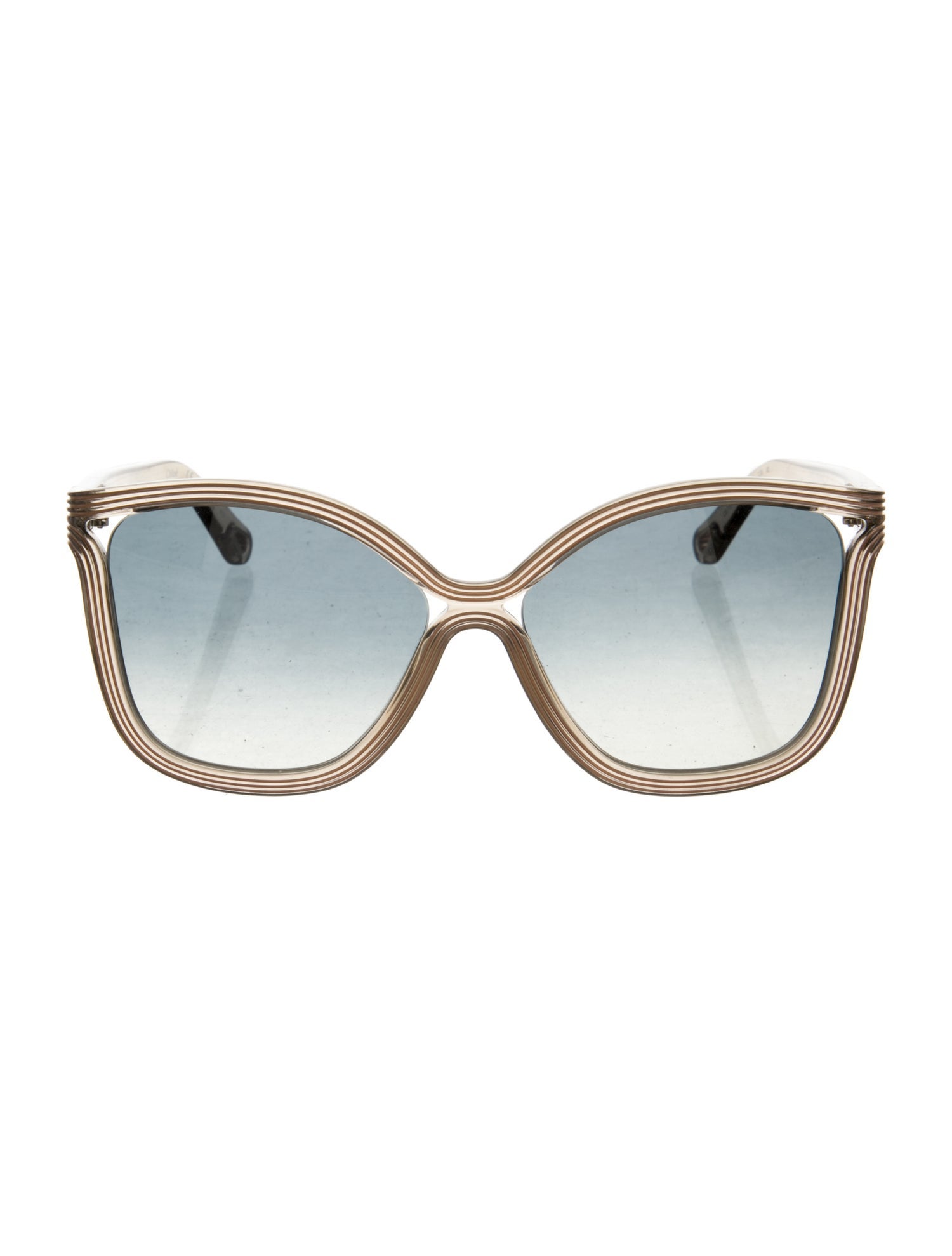 Chloé Oversize Gradient Sunglasses