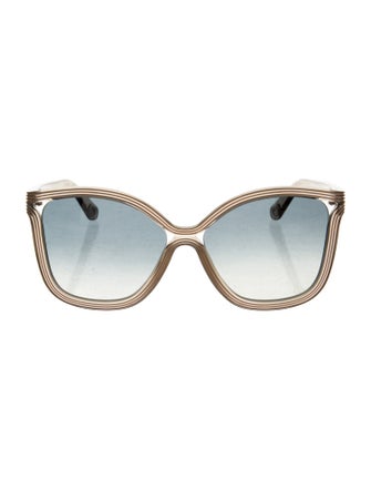 Chloé Oversize Gradient Sunglasses