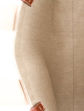 Chloé Canvas Chloe Small Woody tote bag in linen Medium