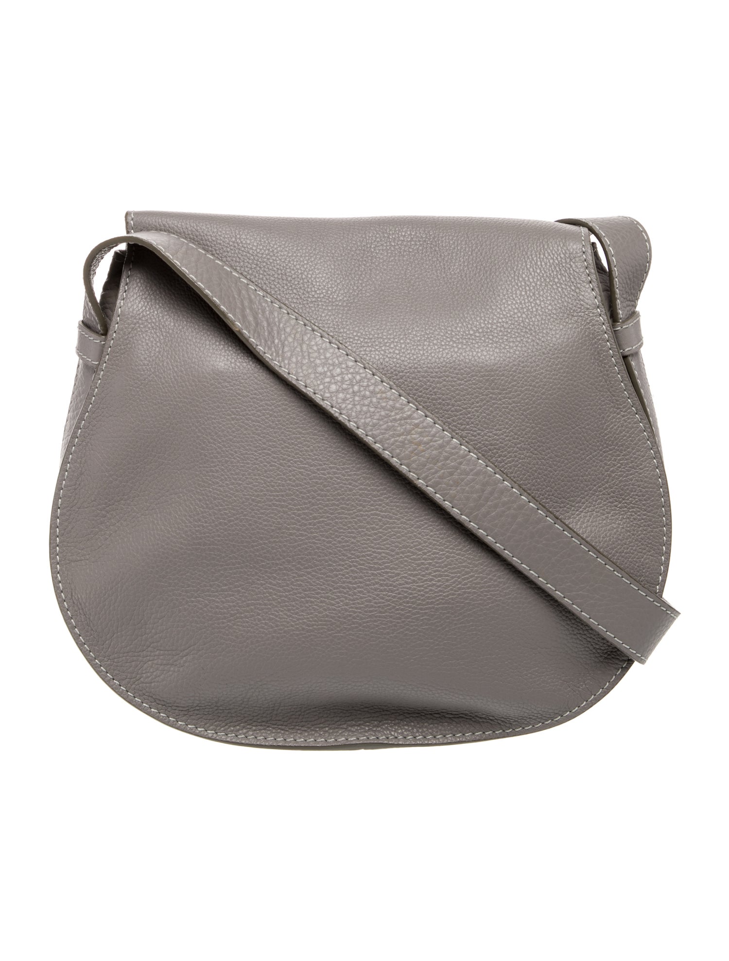 Chloé Leather Marcie Saddle bag Medium