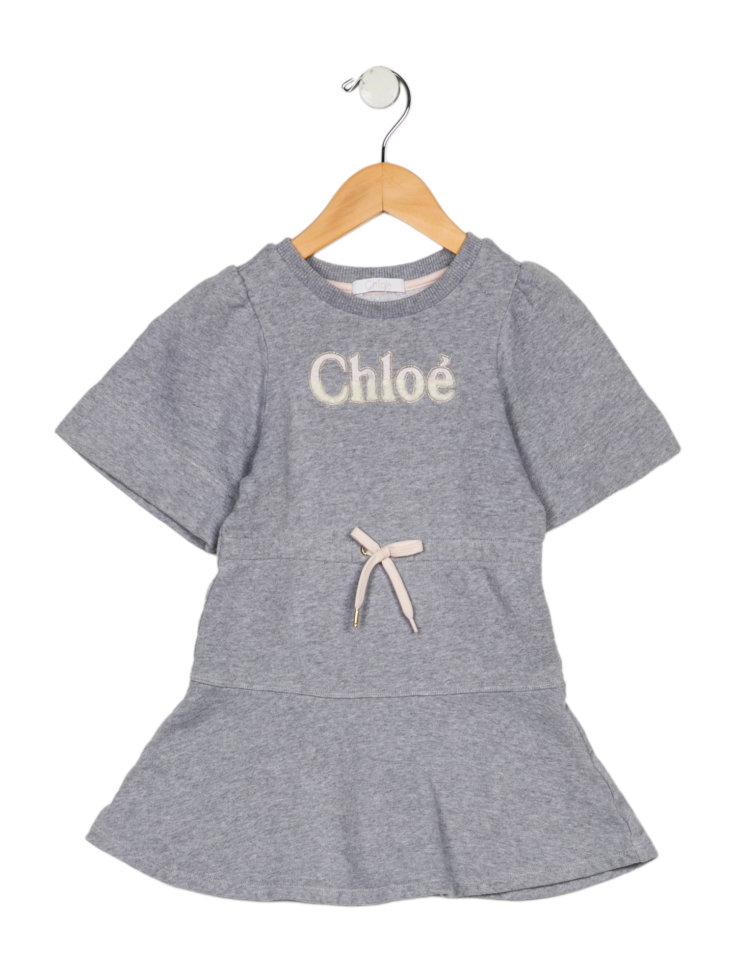 Chloé Chloé Girls' Short Sleeve Sweater Dress