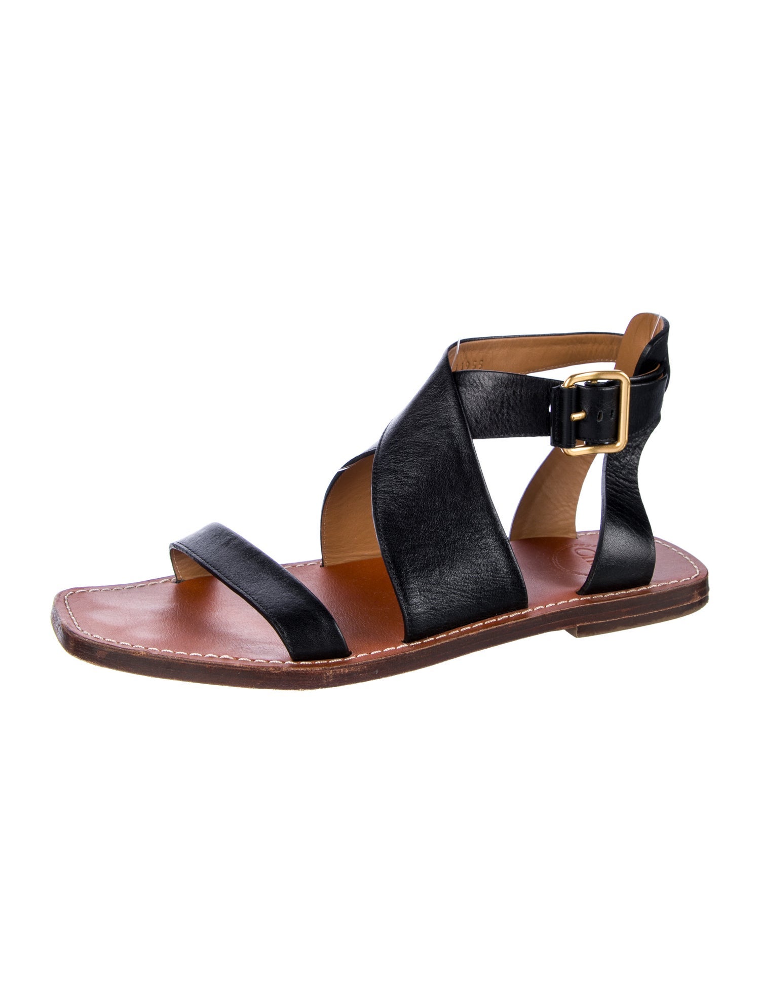 Chloé Leather Gladiator Sandals