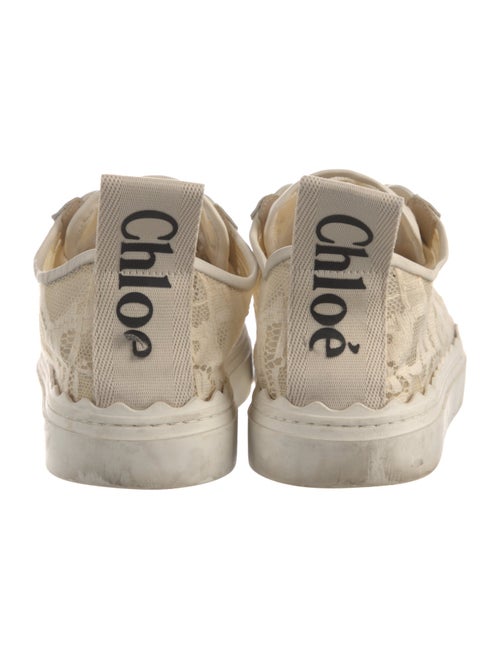 Chloé Lace Lace Pattern Sneakers