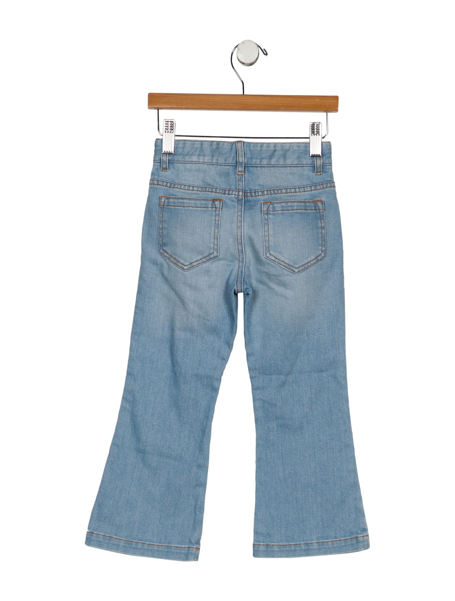 Chloé Chloé Girls' Denim Flare Jeans