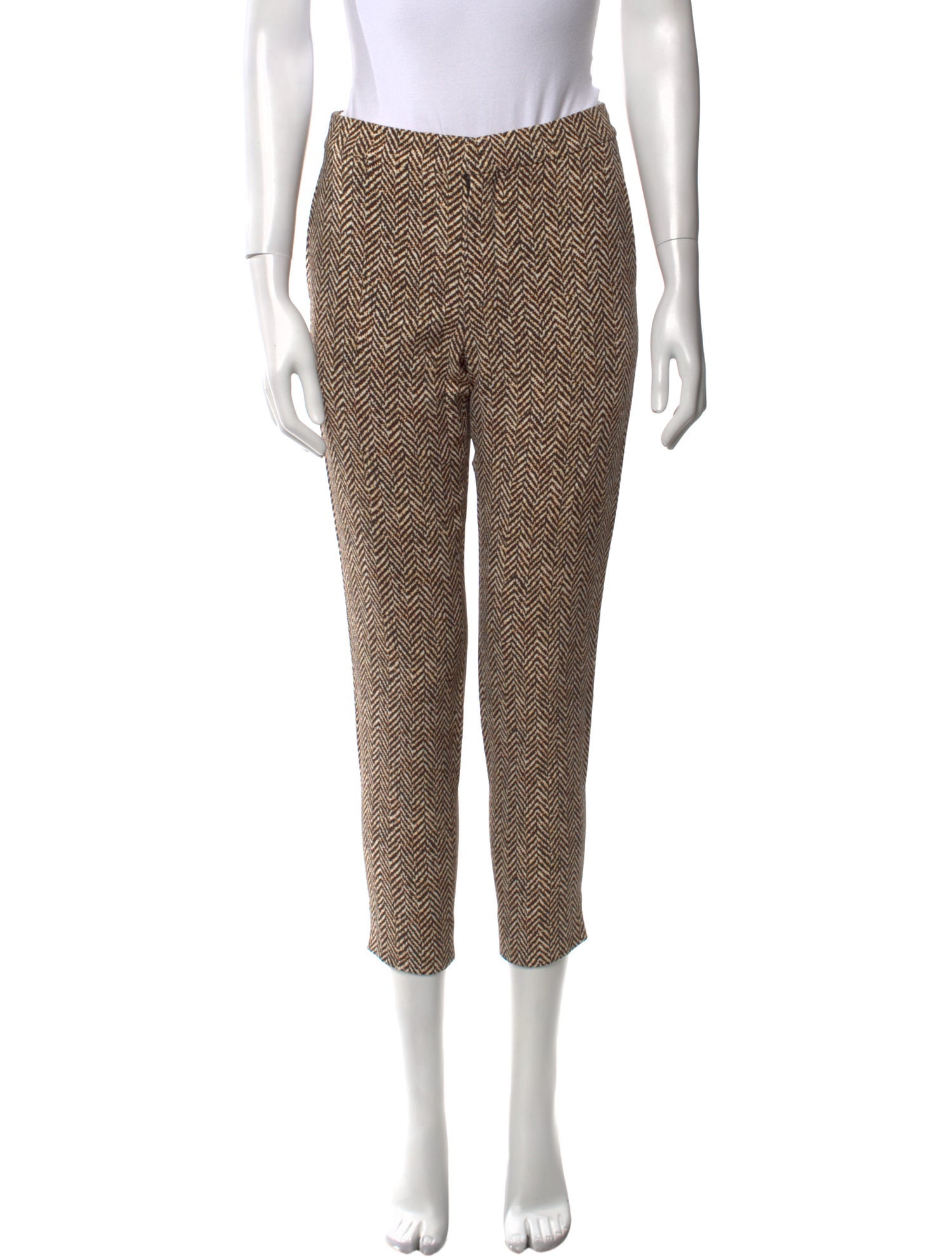 Chloé Printed Skinny Leg Pants