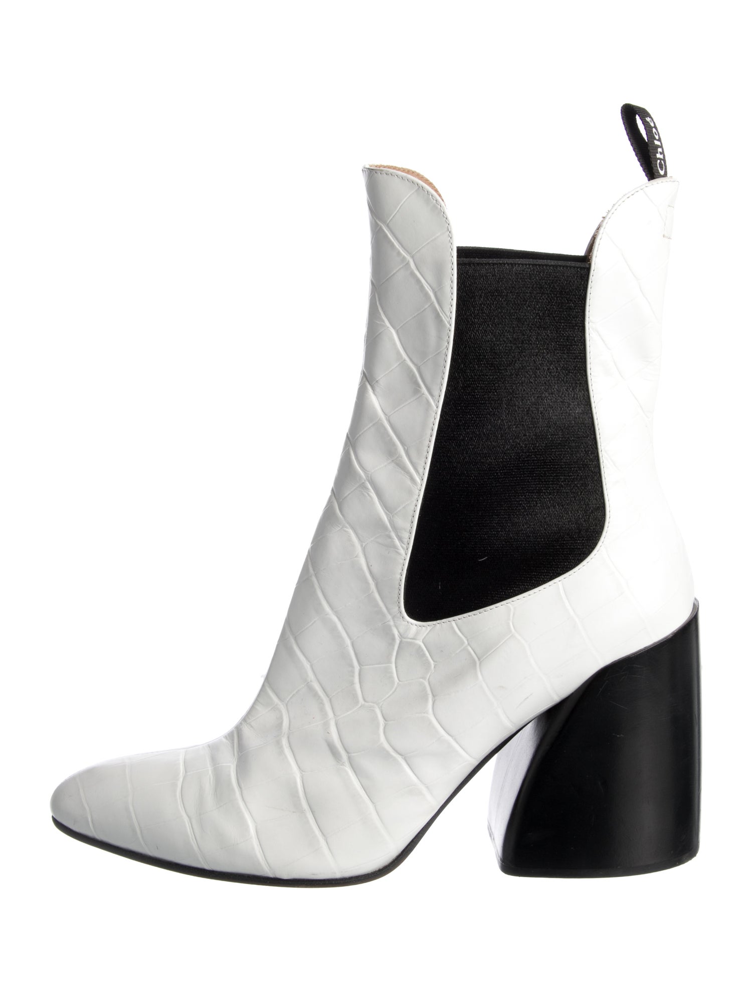 Chloé Leather Chelsea Boots