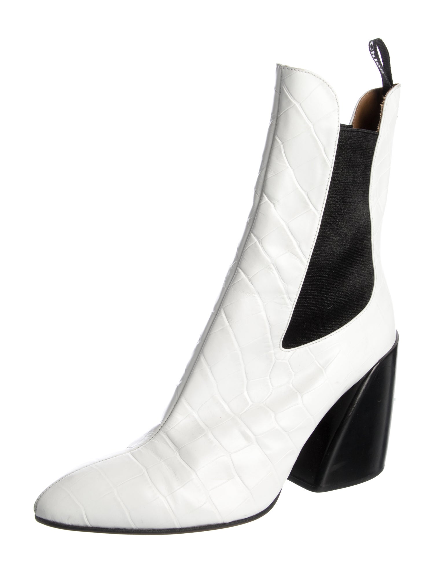 Chloé Leather Chelsea Boots