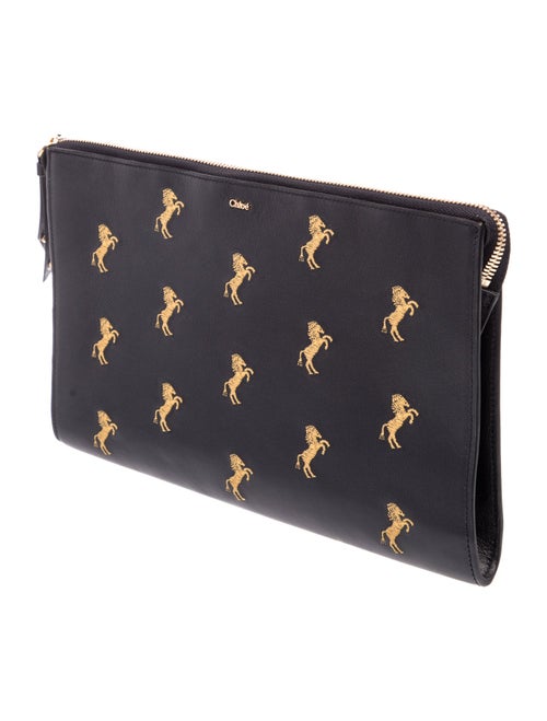 Chloé Leather Clutch