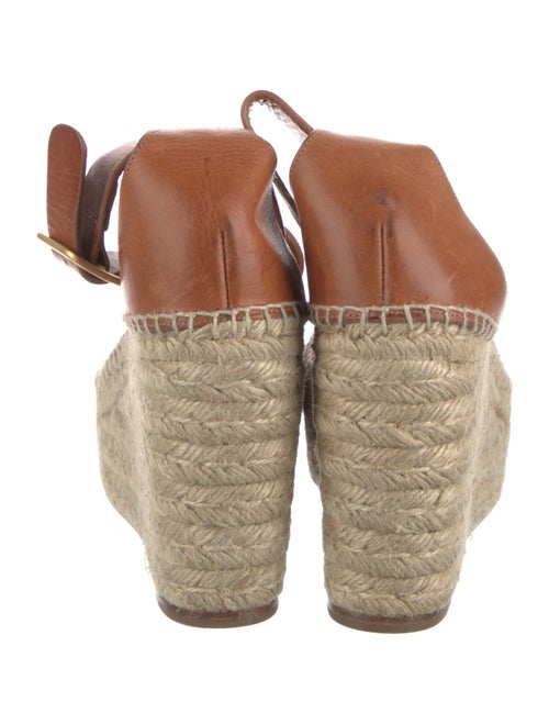 Chloé Suede Wedge Sandals