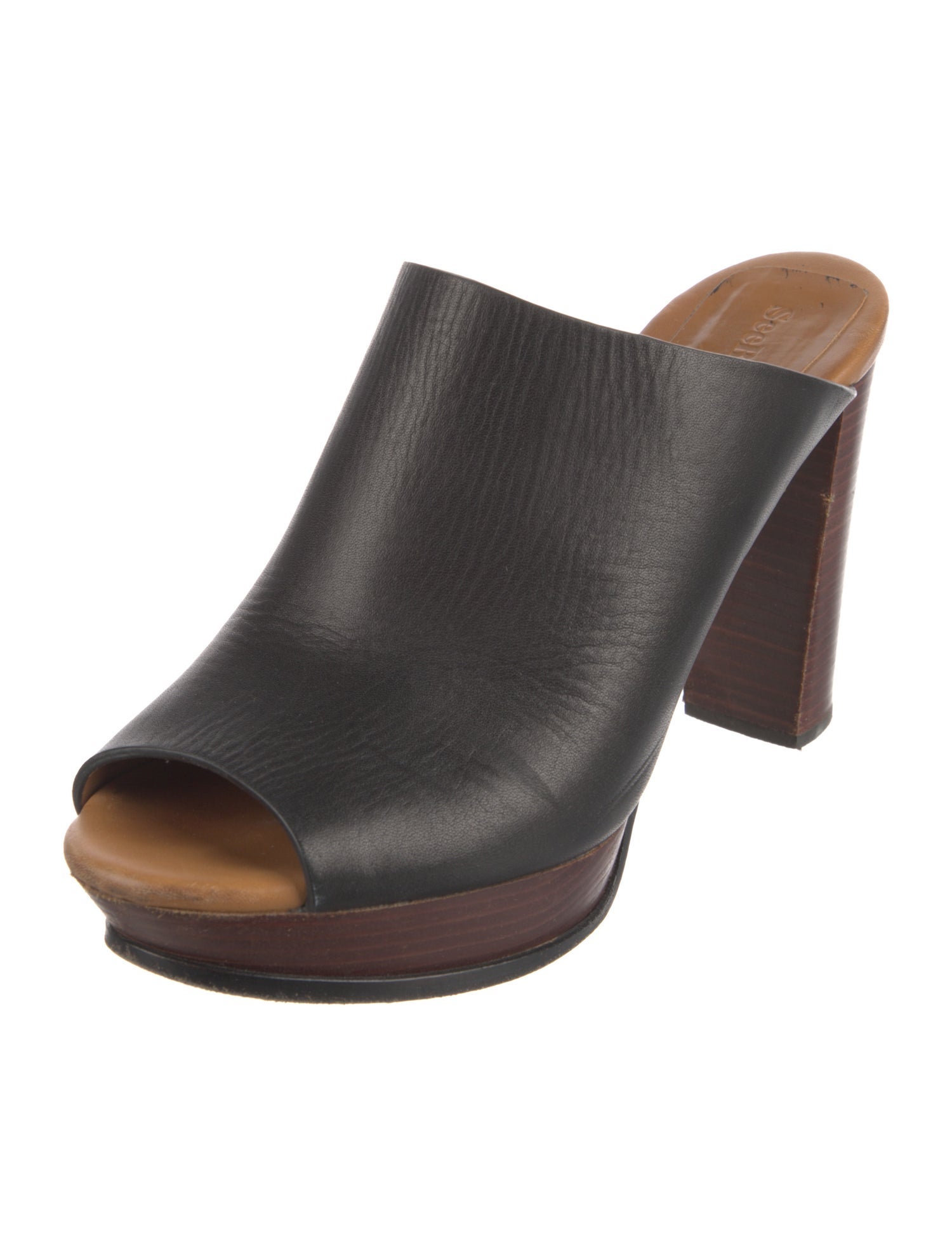 Chloé Leather Mules