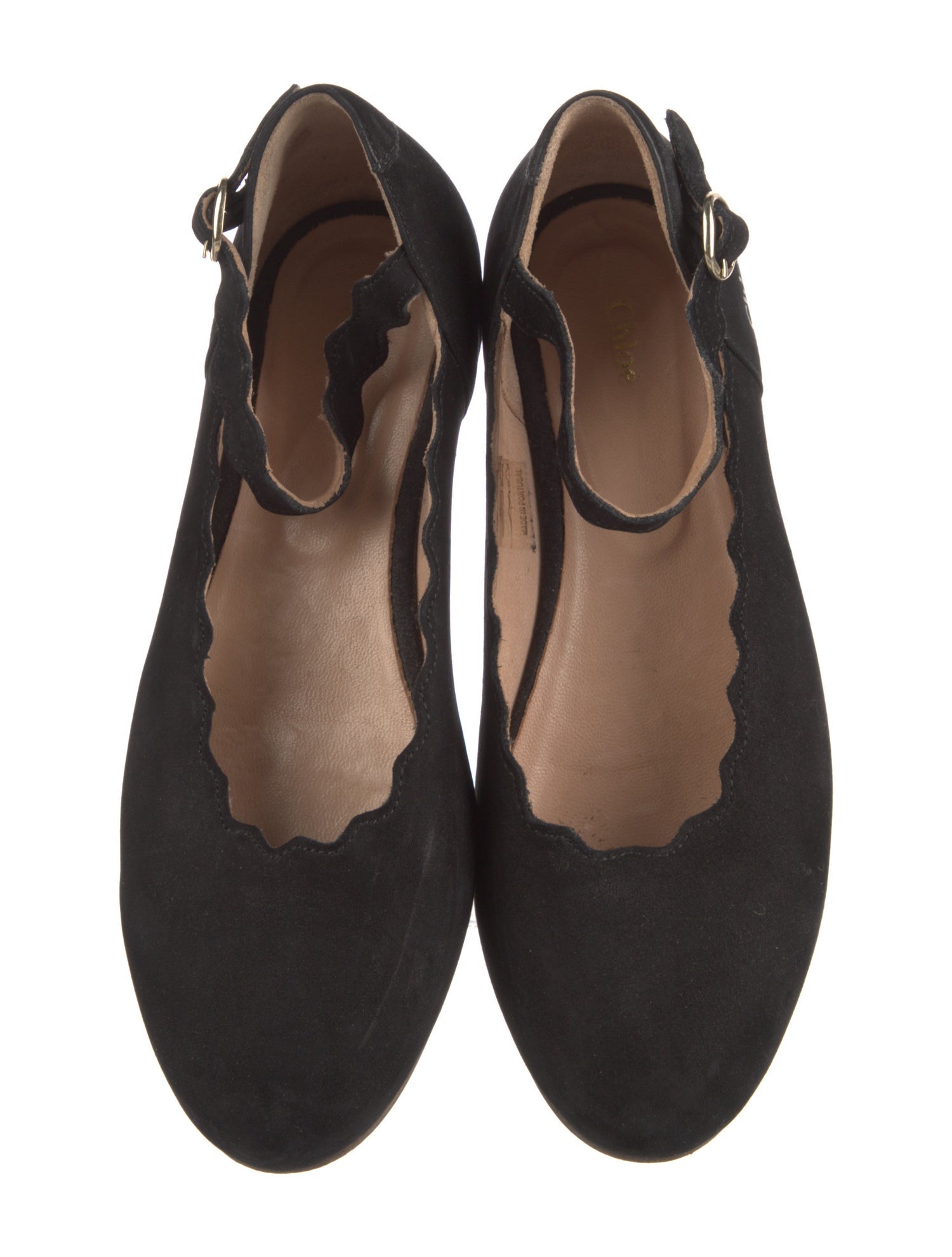 Chloé Suede Ballet Flats