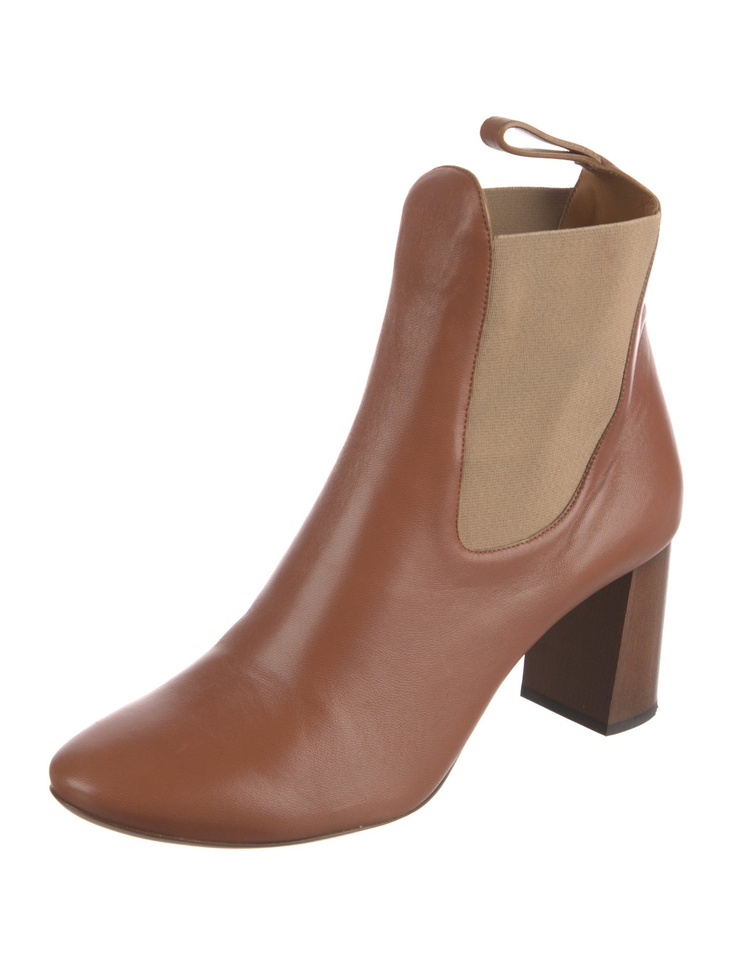 Chloé Leather Chelsea Boots