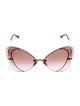 Chloé Cat-Eye Gradient Sunglasses