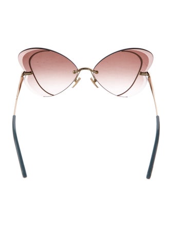 Chloé Cat-Eye Gradient Sunglasses