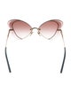 Chloé Cat-Eye Gradient Sunglasses