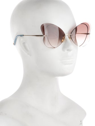 Chloé Cat-Eye Gradient Sunglasses