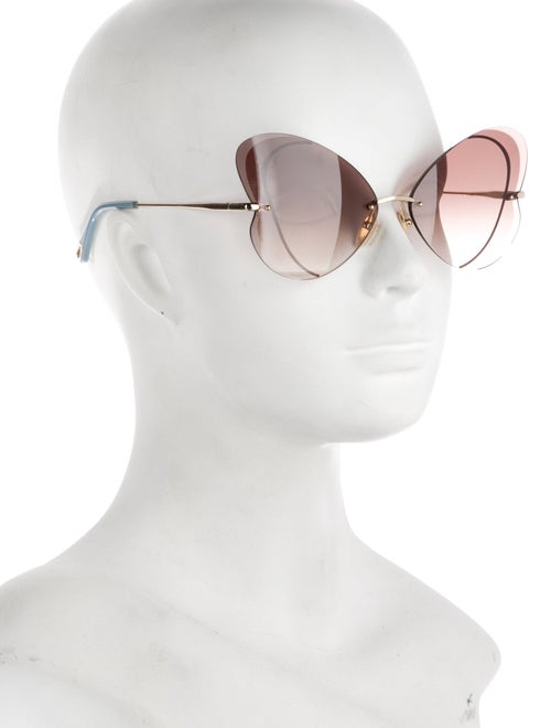 Chloé Cat-Eye Gradient Sunglasses