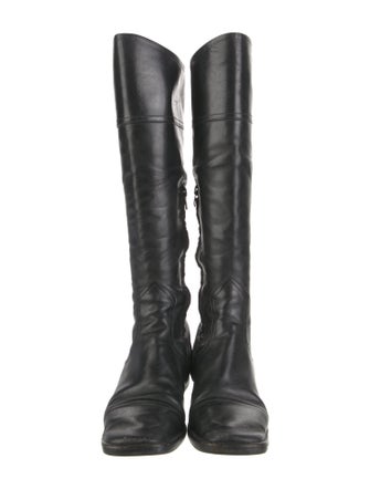 Chloé Leather Riding Boots
