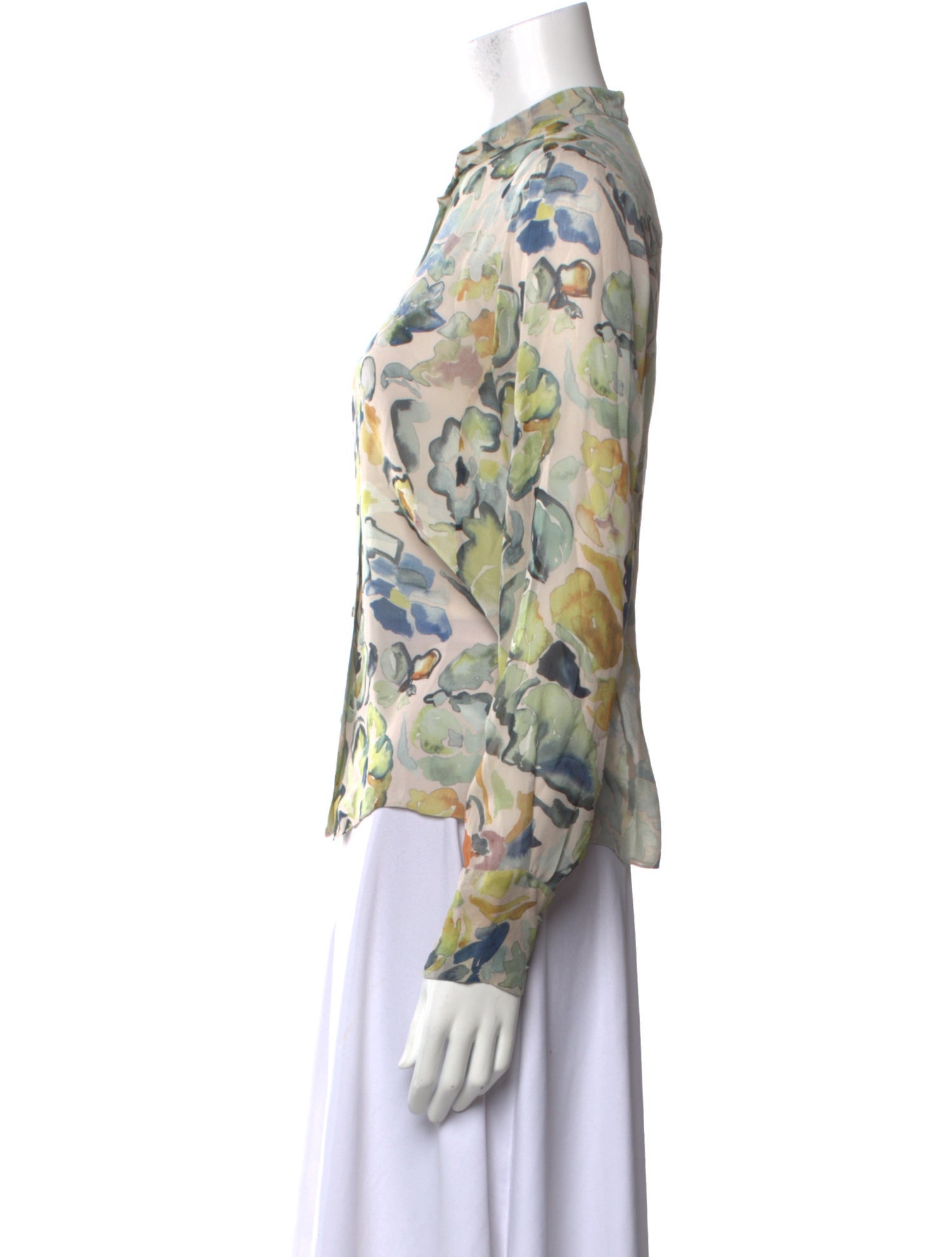 Chloé Silk Printed Blouse